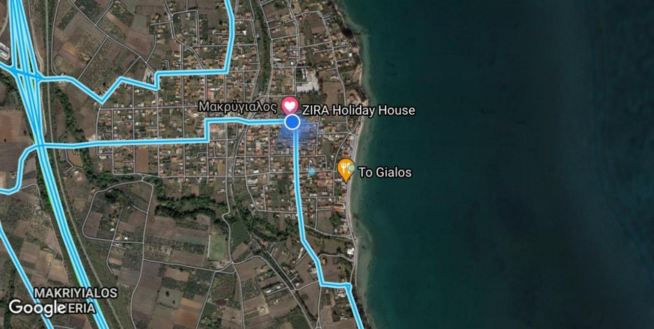Zira Holiday House Makrýjalos Eksteriør bilde